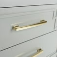 thumbnail image 6 of SAFAVIEH Raina Classic Solid 3 Drawer Chest, Grey/Gold, 6 of 9