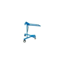Portable Drum Lifter & Palletizer, Steel, Blue, 800 Lb. Capacity
