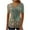Army Green-womens green floral top, variant on Womens Tops and Blouses 2023 Cute Summer Tops for Women Pullover Blouses Short Sleeve V Neck Floral Print T-Shirts Loose Fit Tunics