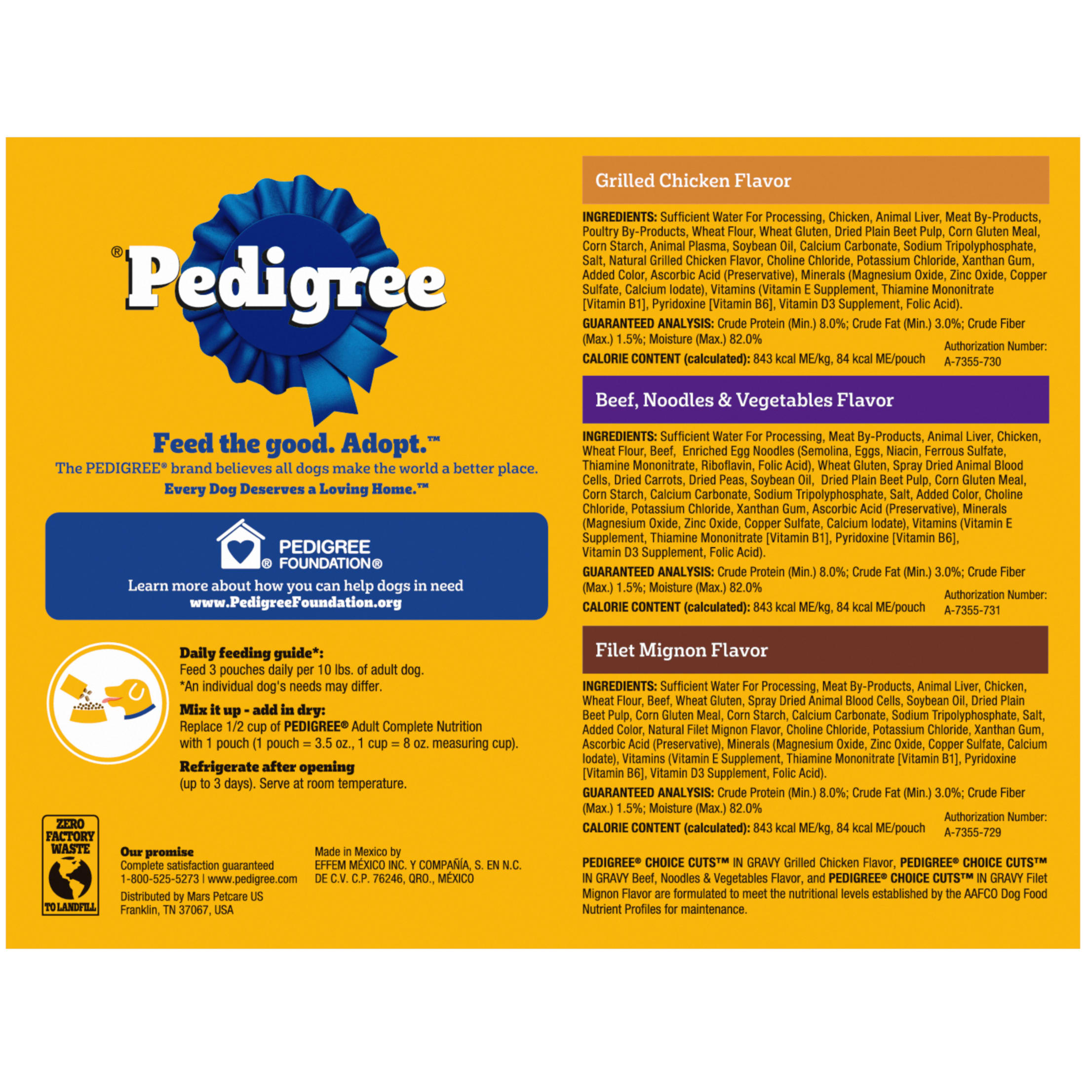 Pedigree Choice Cuts In Gravy Dog Food Variety Pack photo 2