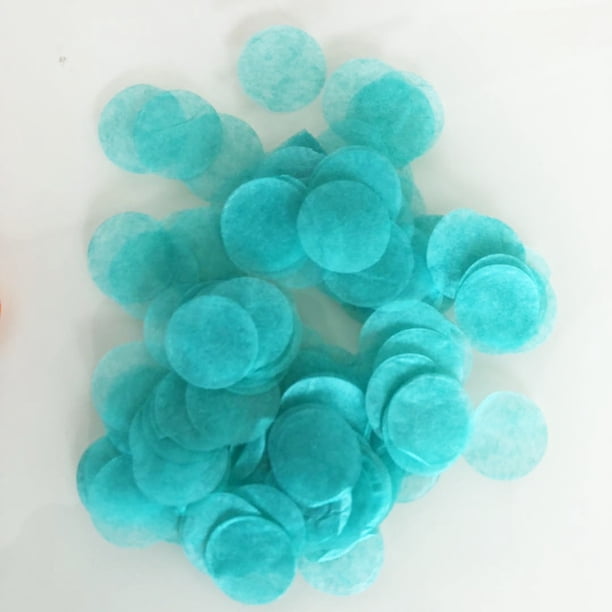 100 g de decoración para fiestas de cumpleaños, bolas de olas para lanzar, globos transparentes, relleno, trozos de papel de colores redondos
