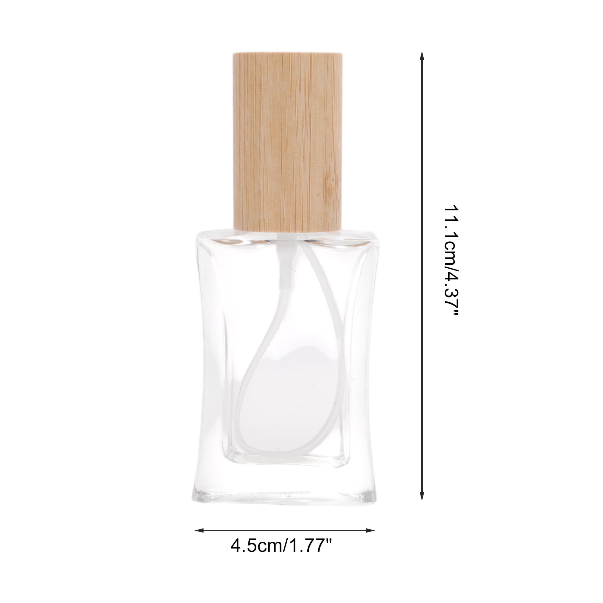 Unique Bargains Perfume Bottle 30ml/1oz Gold Tone 1 Pcs Slim Bottle