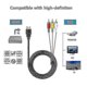 thumbnail image 2 of Hdmi To Rca Conversion Cable Hdmi To Av Cable Red, White And Yellow High-definition Audio And Video Cable, 2 of 5
