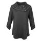 thumbnail image 1 of Sudadera con Capucha Gran Tamaño Manga Larga Suave Cómoda Elegante Sensación Mujer 2XL, 1 of 9
