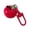 Red, variant on Novelty 3D Apples Key Ring Resin Construction Long Lasting Wear Resistance