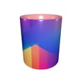 thumbnail image 2 of Gradient Geometric Abstract Coffee Mug Fun Custom Ceramic Mugs 11oz Pink, 2 of 5