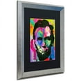 thumbnail image 2 of Trademark Fine Art "Abraham Lincoln I" Canvas Art by Dean Russo, Black Matte, Silver Frame, 2 of 4