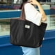 thumbnail image 2 of Bolsa De La Compra Plegable De Color Liso, Bolsa De Almacenamiento, Bolsa De Supermercado Portátil, Bolsa De Gran Capacidad Con Cordón, Bolsa De Mano Fácil De Usar., 2 of 4
