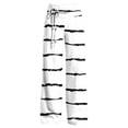thumbnail image 4 of Women's Striped Lounge Pants Elastic Waist Straight Leg Trousers with Pockets Lightweight Comfy Cotton Linen Vacation Beach Pants,Sizes S-2XL, 4 of 6