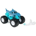 thumbnail image 2 of Monster Jam, Official Megalodon Monster Truck, Die-Cast Vehicle, Shear Madness Series, 1:64 Scale, 2 of 5