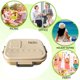 thumbnail image 4 of Wdftyju Linda fiambrera de acero inoxidable, rejillas portátiles, escuela, niños, oficina, caja de comida Bento Wdftyju 6aq9ps3sm2eq5rr6D05, 4 of 8