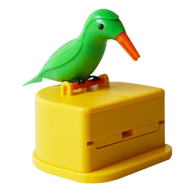 Caja de palillos Yuarrent dispensador automático Forma de pájaro ABS Type3 NO3