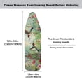 thumbnail image 5 of HELLHERO Iron Board Cover 15x54 Inch Replacement Accessories Adjustable Fastener Dust-Proof Protector, Floral Hummingbird Sky, 5 of 5