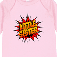 thumbnail image 4 of Inktastic Little Sister Super Hero Girls Long Sleeve Baby Bodysuit, 4 of 5