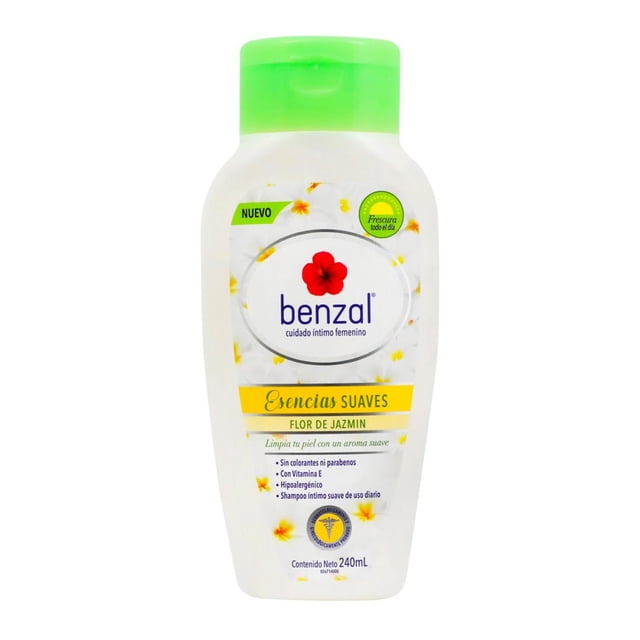 Shampoo Íntimo Benzal Flor de Jazmín 240 ml multicolor