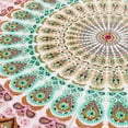 thumbnail image 6 of Round Tapestry Wall Hanging Ombre Hippie Mandala Bohemian Hippy Intricate Indian Tapestries Tablecloth 60 Inches, 6 of 7