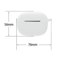 thumbnail image 3 of Audífonos Soporte de caja de carga de silicona Funda suave para para Redmi Buds 3 Lite (Blanco), 3 of 5