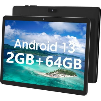 SGIN 10in Android 13 Tablet 2gb RAM 64gb ROM 800*1280 IPS HD Screen 4-Core Allwinner 133, 2MP   5MP