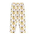 thumbnail image 5 of Haiem Bees and Flowers Women's Pajama Pants Ultra Lightweight Pjs Bottoms Sleepwear Bottom Pants With Pocket Drawstring-Small, 5 of 9