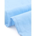 thumbnail image 5 of Agnes Orinda Women's Plus Size Easter Tops Button Down Shirt Puff Sleeve Stand Collar Dressy Casual Summer Blouses 1X Light Blue, 5 of 6