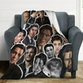 thumbnail image 4 of Cool #7 Cillian Murphy Blanket Super Soft Throw Blanket Silky Flannel Lightweight for Sofa, Bed Blanket All Season Use 30""*40""（76 * 100cm）, Style-2, 4 of 6