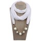 thumbnail image 4 of Ethnic Lightweight Solid Collar Scarf Luxury Beaded Pendants Jewelry Necklace, 4 of 5