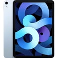 thumbnail image 2 of Paquete Apple iPad Air de 10,9" (2020, 64 GB, Wi-Fi, azul cielo) (MYFQ2LL/A) con funda roja con cremallera + protector de pantalla + funda de TPU + teclado + limpiador LCD Apple MYFQ2LL/A, 2 of 8