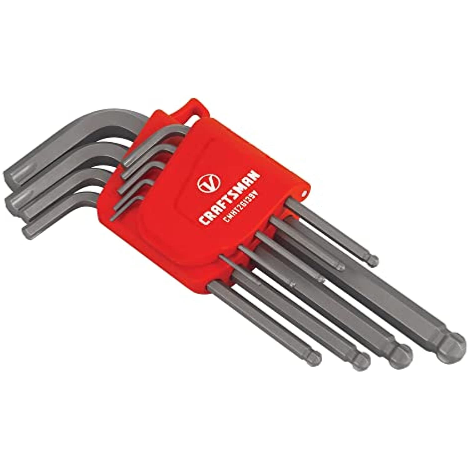 Craftsman 9-46274 Standard and Metric Ball End Hex Key Sets 26-Piece 