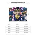 thumbnail image 5 of Movie Yu-Gi-Oh Flannel Blanket Cozy Ultra-Soft Micro Throw Blanket For Bed Sofa Couch Car Office Camping Travel All Season Fleece Blanket 40"x30", 5 of 8