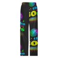 thumbnail image 4 of I Love The 80's Eighties Pajama Pants Breathable with Pockets Pajamas For Lady Vintage Sleeping Pants Bedroom Homewear, 4 of 6