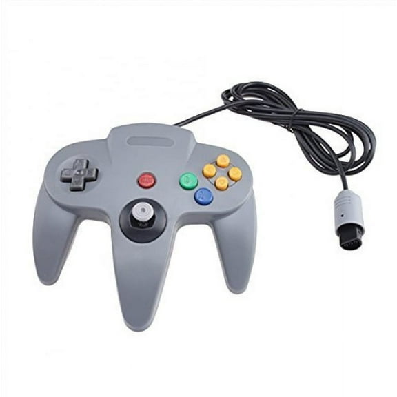 Classic Wired Controller Joystick for Nintendo 64 N64 Game System - Gray