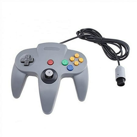 Classic Wired Controller Joystick for Nintendo 64 N64 Game System - Gray
