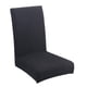 thumbnail image 1 of Cubierta De Silla De Comedor Taburete Asiento Banqueta De Sillas Funda Negro, 1 of 9