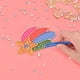 thumbnail image 5 of Xihbxyly Kit de Pintura de Cristal Diy, Diseño de Grafiti Tridimensional, Mezcla de Colores y Pintura Adhesiva, Manualidades Creativas para El Hogar, Arte En El Aula, Regalos, 30 Ml, Caja, 5 of 6