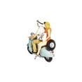 thumbnail image 4 of Figura 1:64 Baoblaze que conduce una motocicleta en miniatura mujer y hombre gente pequeña para arquitectura modelo de escena callejera jardín de hadas Figuras de dioramas, 4 of 8
