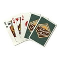 thumbnail image 1 of Yellowstone National Park, The Mountains are Calling, Contour, Lantern Press, Premium Playing Cards, 52 Card Deck with Jokers, USA Made, 1 of 5