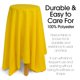thumbnail image 4 of Tela polar de 2 yardas color amarillo canario 100% poliéster, 4 of 6