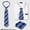 White, variant on Men's Long Sleeve Dress Shirt and Tie and Handkerchief Set 3pcs Classic Button Down Shirt Formal Wedding