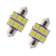 thumbnail image 1 of s Universal 31mm S31 5050 6SMD Festoon Interior Dome Light for Car RV kusrkot 12V Car LED Roof Light Lamp, 1 of 7