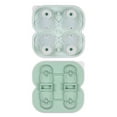thumbnail image 2 of 4 Grid Penguin Shape DIY Ice Cube Tray with Removable Lids Easy Cleaning Mould for Mojitos Popsicles Infused Mint, 2 of 6