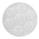 thumbnail image 1 of Molde de vino de silicona Molde de vino Bandeja de vino que hace molde DIY Crystal Epoxy Molde, 1 of 6