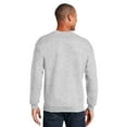 thumbnail image 3 of Gildan Heavy Blend Men's Fleece Crewneck Sweatshirt, Classic Fit, Warm Soft Pullover, Ash, M, 3 of 5