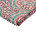 thumbnail image 2 of 50" X 70" Multi Colored Eclectic Bohemian Traditional  Throw Blankets, 2 of 3
