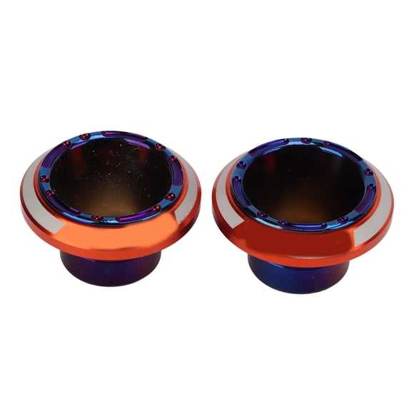 Protección contra caídas para motocicletas, 2 piezas de marco de horquilla delantera, deslizadores de marco de horquilla delantera de pieza de motocicleta, respuesta rápida