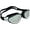 White, variant on Tidal Swim Goggles - Advanced anti-fog technology. Polarized swim goggles with a no-leak design, for swimming pools, lakes, and oceans. For men and women - Black.