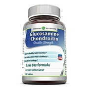 Amazing Nutrition Double Strength Glucosamine Chondroitin 180 Tablets