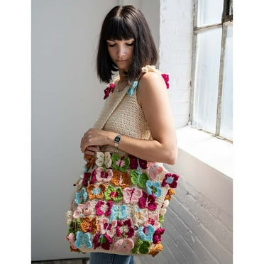 Lion Brand® Butterfly Bag Crochet Yarn Kit