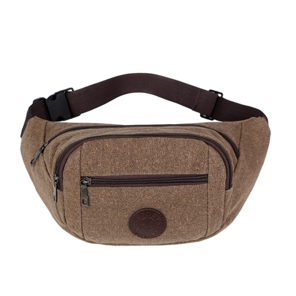 Montañismo al aire libre, ciclismo, escalada de montaña, bolsa para teléfono móvil, bolsa tipo mensajero, marrón