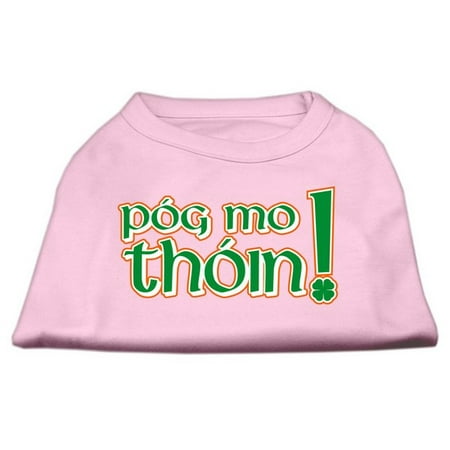 Pog Mo Thoin Screen Print Shirt Light Pink XL (16)
