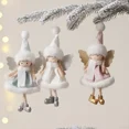 thumbnail image 2 of Christmas Decorations Cute Doll Plush Angel Pendant Christmas Ornaments for Christmas Tree Home Party Holiday Hanging Xmas Decor, 2 of 5